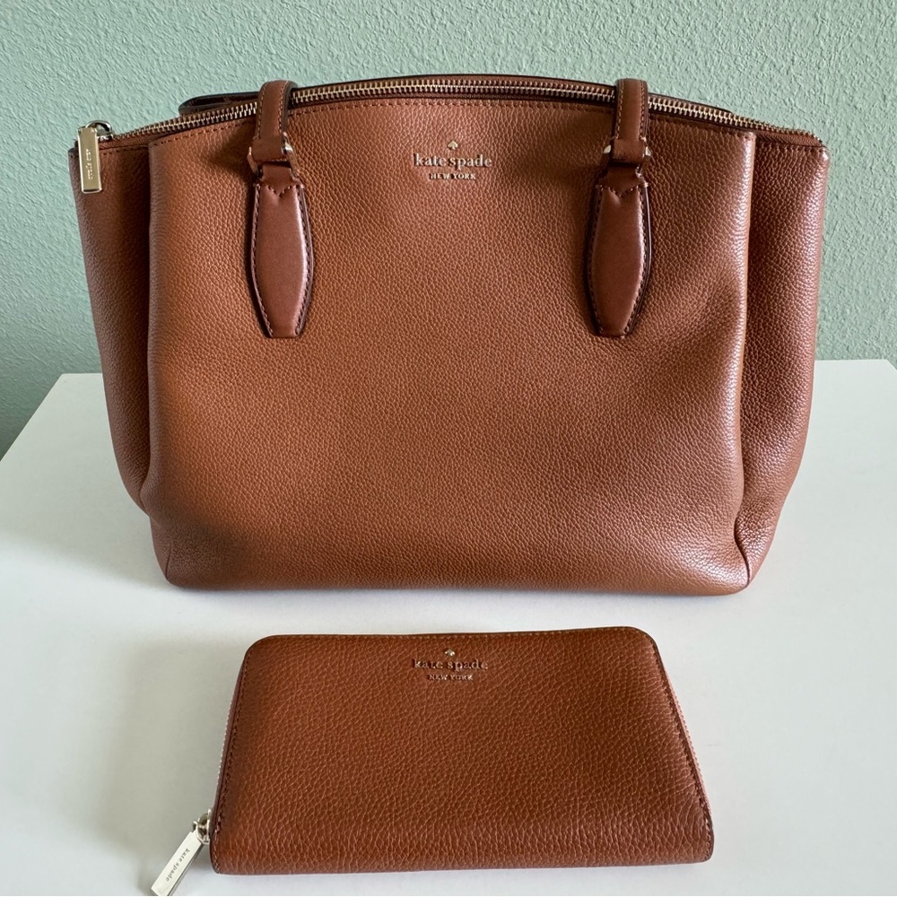 Kate Spade Large Compartment Tote and Wallet